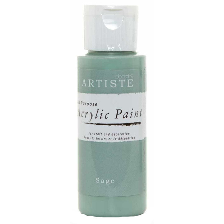DoCrafts Artiste Sage Acrylic Paint