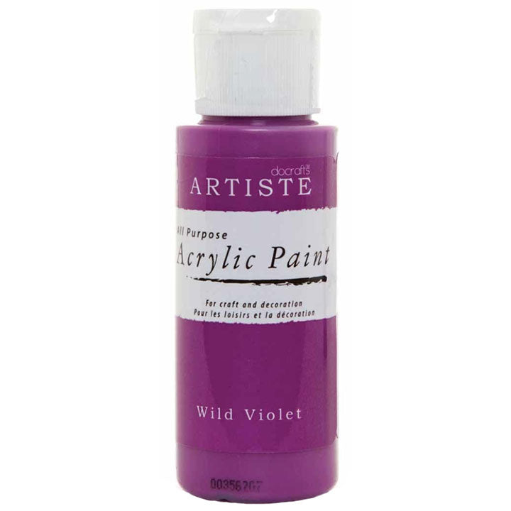 DoCrafts Artiste Wild Violet Acrylic Paint