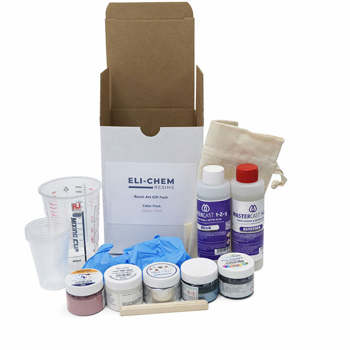 Eli-Chem Resin Art Gift Pack Cell-Base Glacier Pink