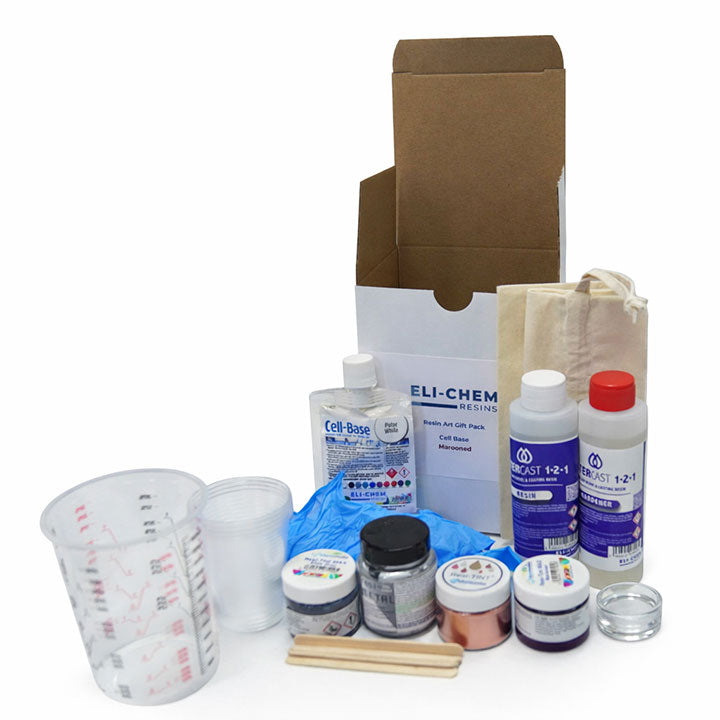 Eli-Chem Resin Art Gift Pack Cell-Base Marooned