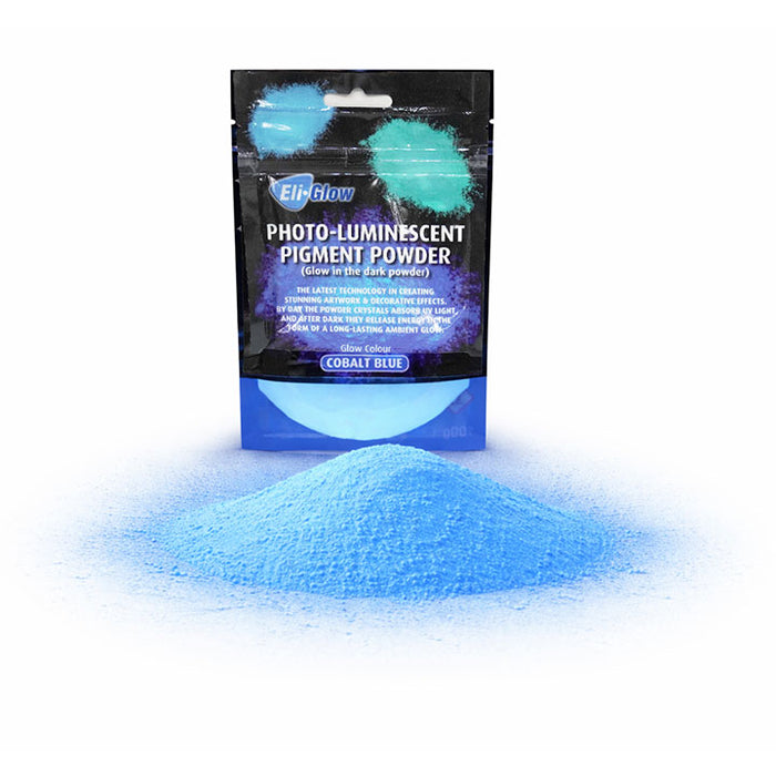 Eli-Glow Cobalt Blue Photo Luminescent Pigment Powder