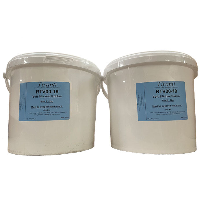 Tiranti RTV00-19 Soft Skin Safe Silicone Rubber Kit