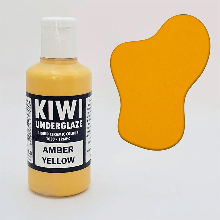 Kiwi Amber Yellow Brush-on Underglaze