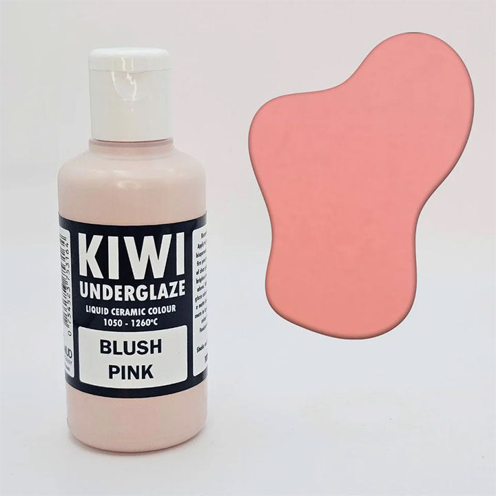 Kiwi Blush Pink Brush-on Underglaze