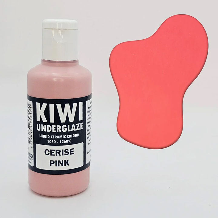 Kiwi Cerise Pink Brush-on Underglaze