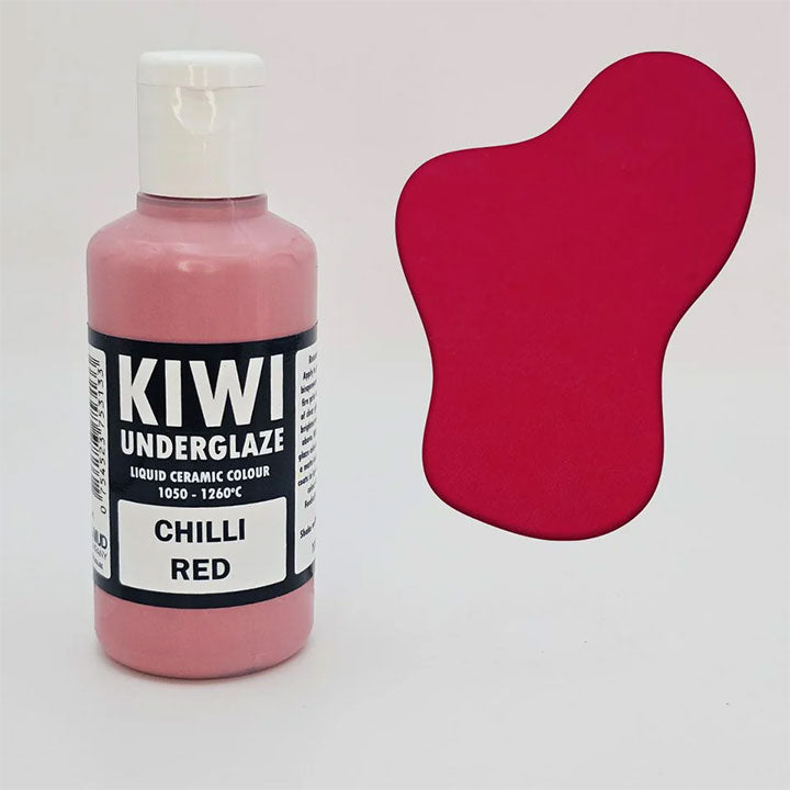 Kiwi Chilli Red Brush-on Underglaze