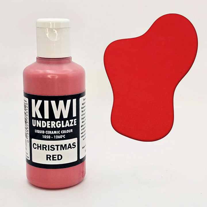 Kiwi Christmas Red Brush-on Underglaze