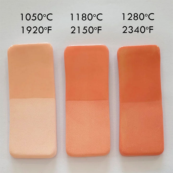 Kiwi Coral Orange Brush-on Underglaze