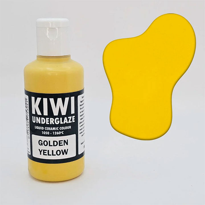 Kiwi Golden Yellow Brush-on Underglaze
