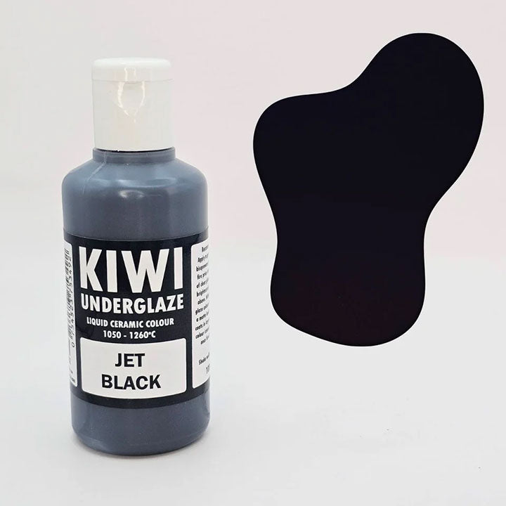 Kiwi Jet Black Brush-on Underglaze