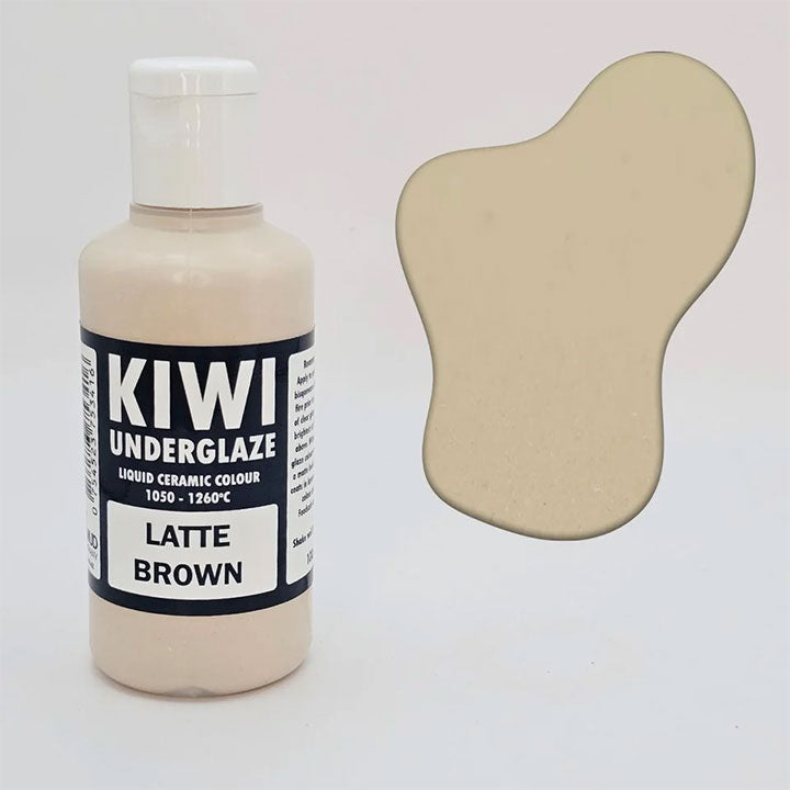 Kiwi Latte Brown Brush-on Underglaze