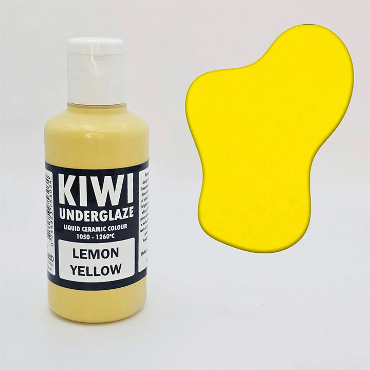 Kiwi Lemon Yellow Brush-on Underglaze