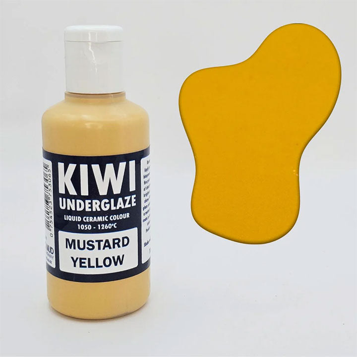 Kiwi Mustard Yellow Brush-on Underglaze