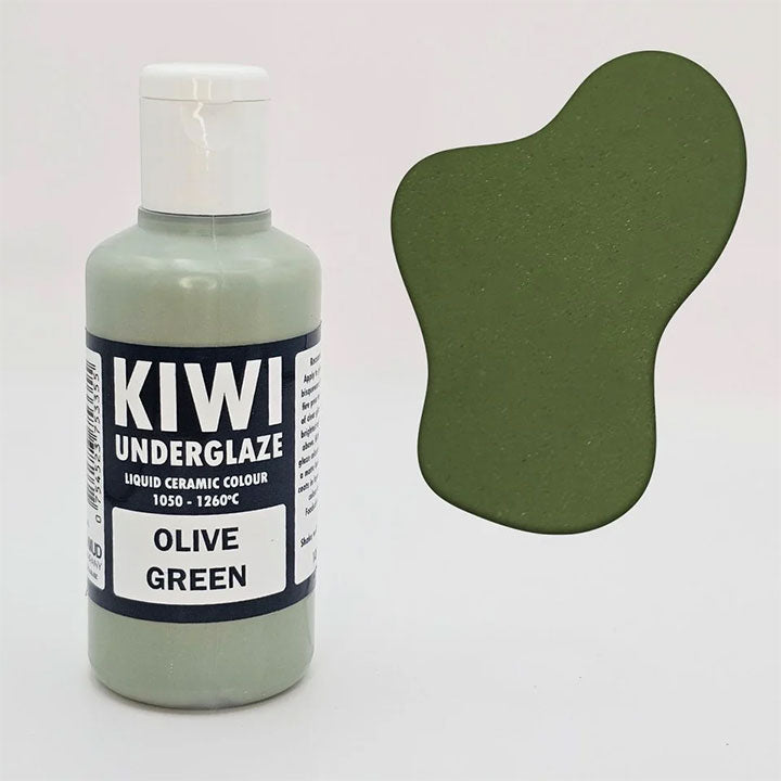 Kiwi Olive Green Brush-on Underglaze