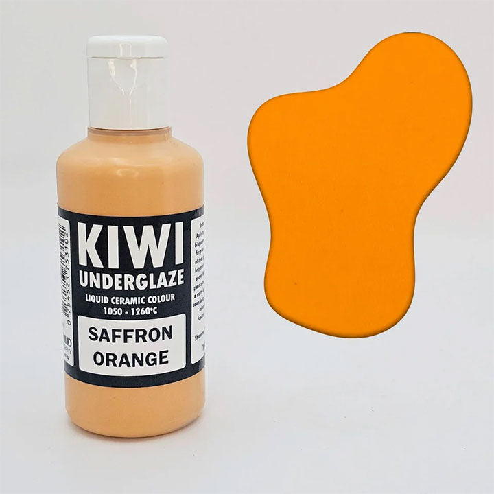 Kiwi Saffron Orange Brush-on Underglaze