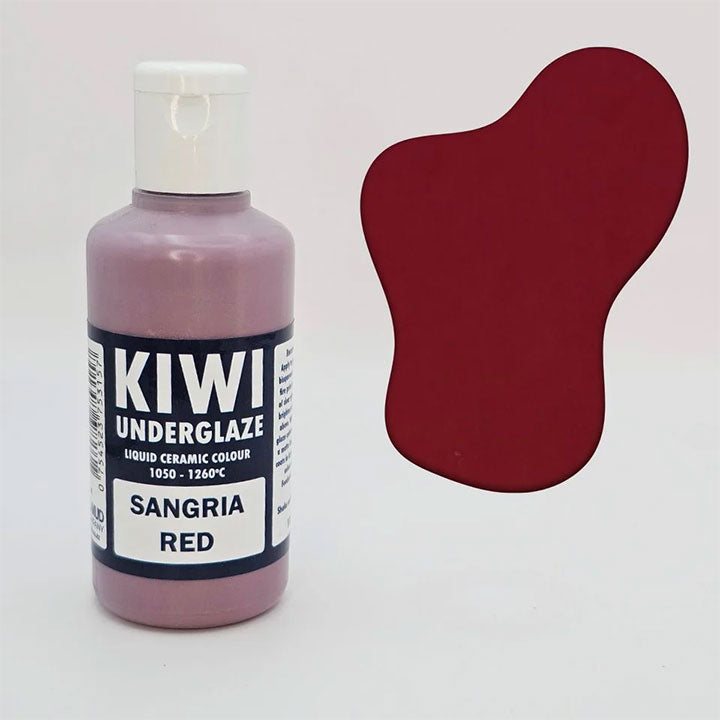 Kiwi Sangria Red Brush-on Underglaze