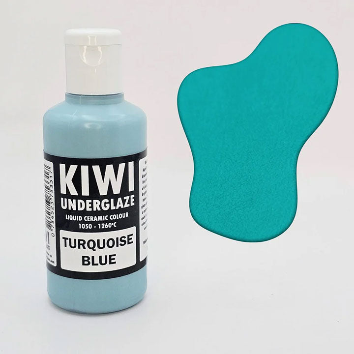 Kiwi Turquoise Blue Brush-on Underglaze