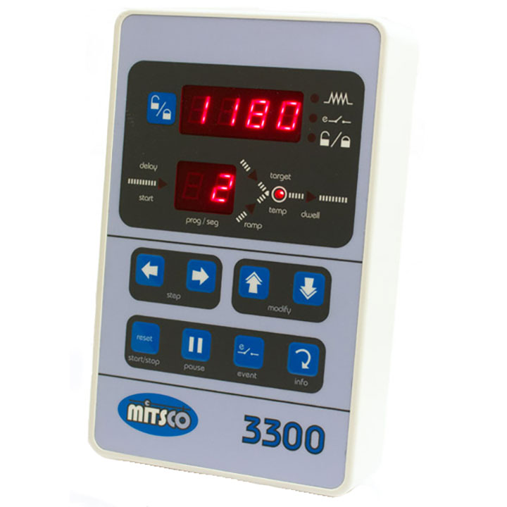 Mitsco TC3300/1 1 Program 2 Segment Kiln Controller