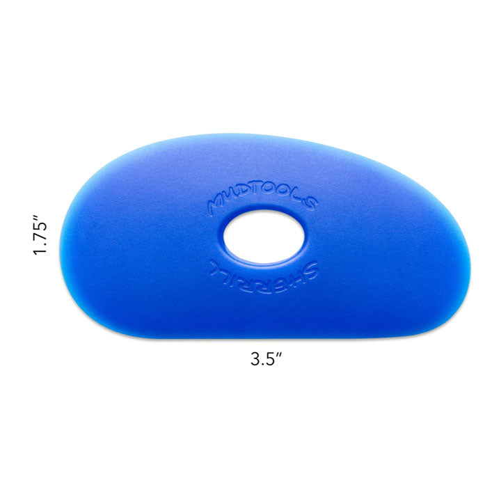 Mudtools Blue Firm Flexible Polymer Rib