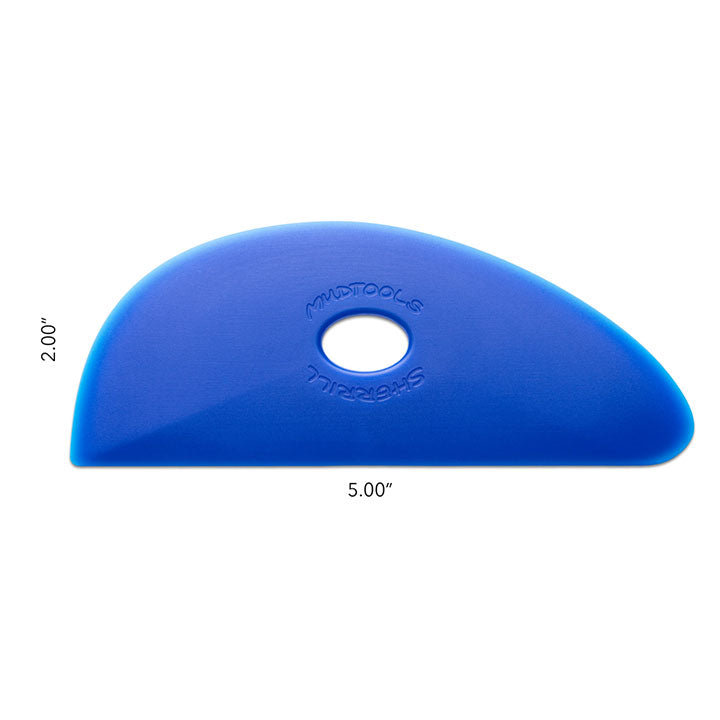Mudtools Blue Firm Flexible Polymer Rib