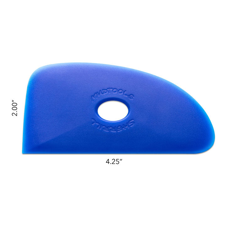 Mudtools Blue Firm Flexible Polymer Rib
