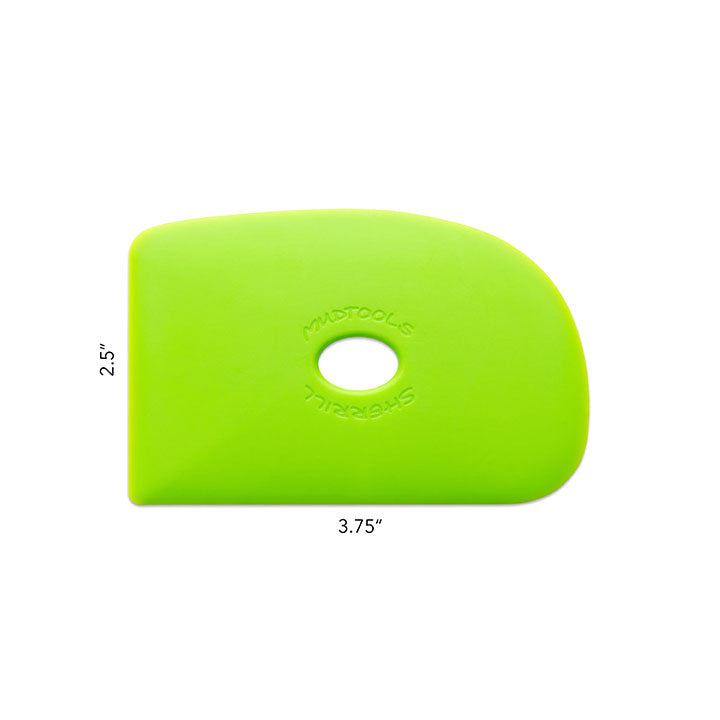 Mudtools Green Medium Flexible Polymer Rib