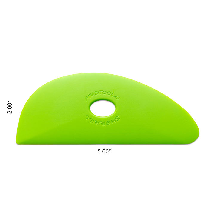 Mudtools Green Medium Flexible Polymer Rib