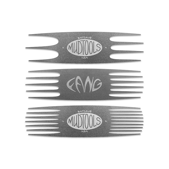 Mudtools Large Fang Stainless Steel Scoring Tool