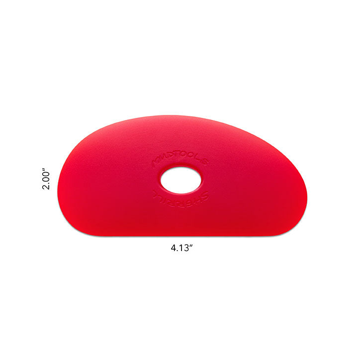 Mudtools Red Very Soft Flexible Polymer Rib
