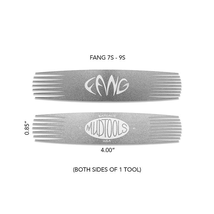 Mudtools Small Fang Stainless Steel Scoring Tool