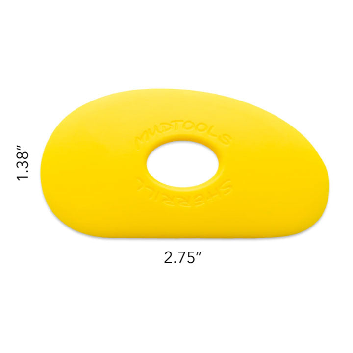 Mudtools Yellow Soft Flexible Polymer Rib