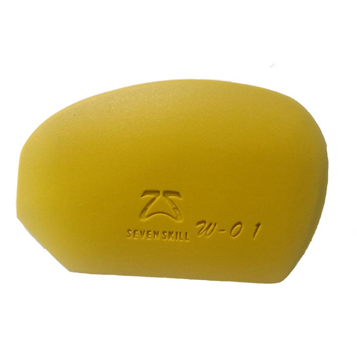 Neo Yellow Firm Silicone Rib Smooth Edges