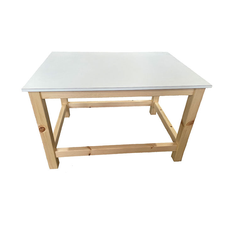 Potterycrafts Clay Wedging/Work Wooden Bench