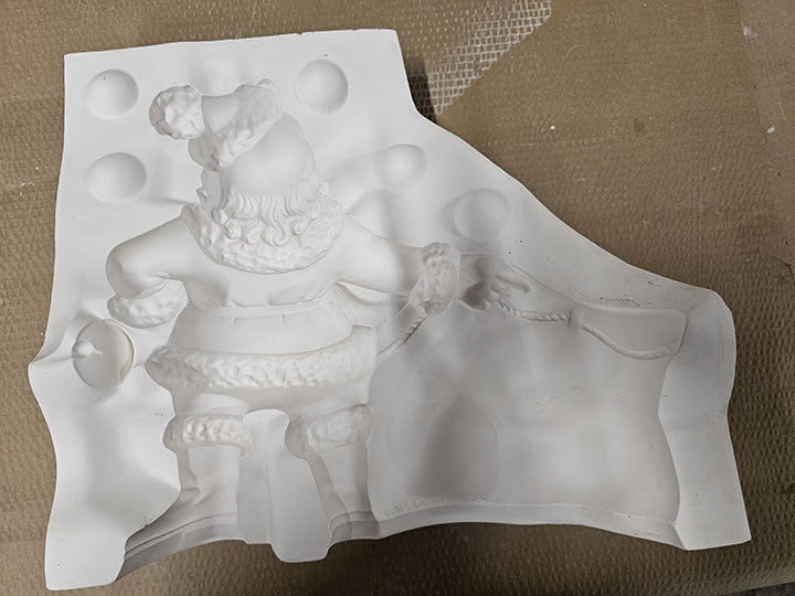 Potterycrafts Vintage Santa Claus Ceramic Mould