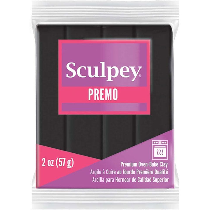 Premo Sculpey Black Polymer Clay