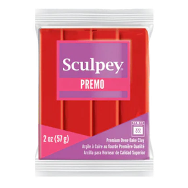 Premo Sculpey Cadmium Red Polymer Clay