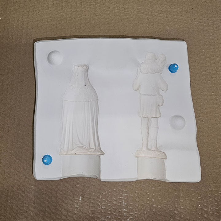 Potterycrafts Shepherd Boy & Third Wise Man Plaster Mould
