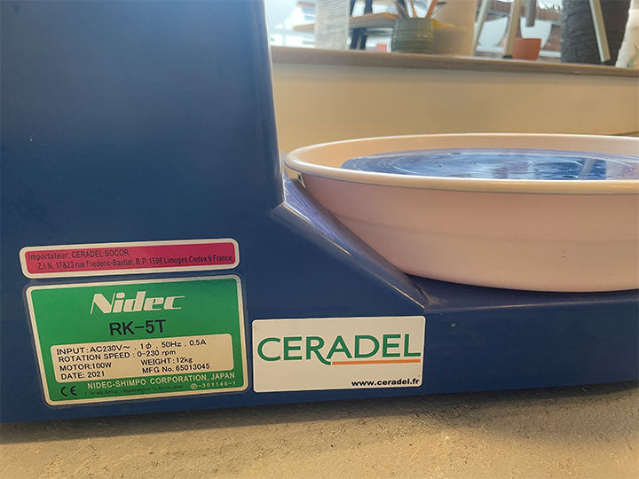 Shimpo Aspire RK-5TF Tabletop Pottery Wheel with Lever Ex-Display