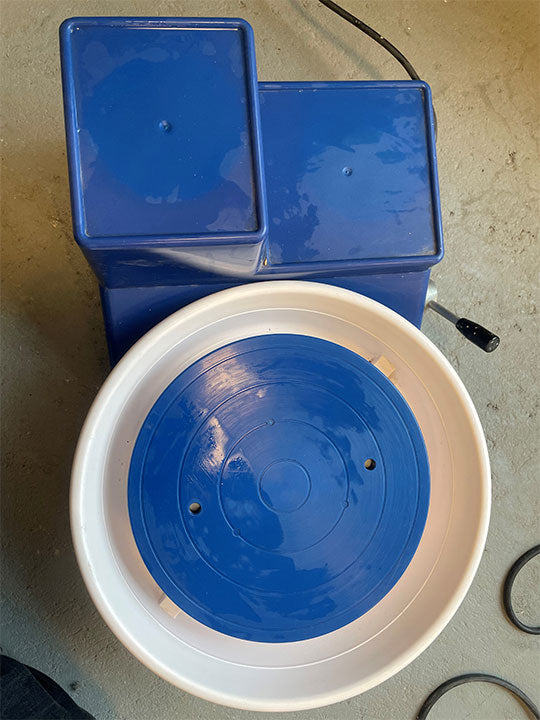 Shimpo Aspire RK-5TF Tabletop Pottery Wheel with Lever Ex-Display