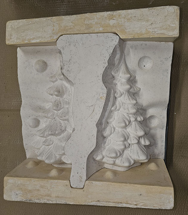 Potterycrafts Small Christmas Tree Plaster Master Mould