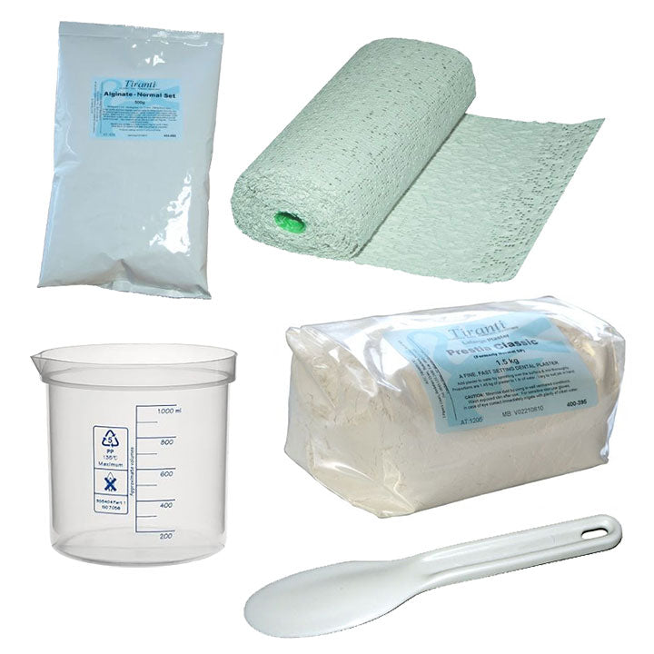 Tiranti Alginate Body Moulding and Casting Kit