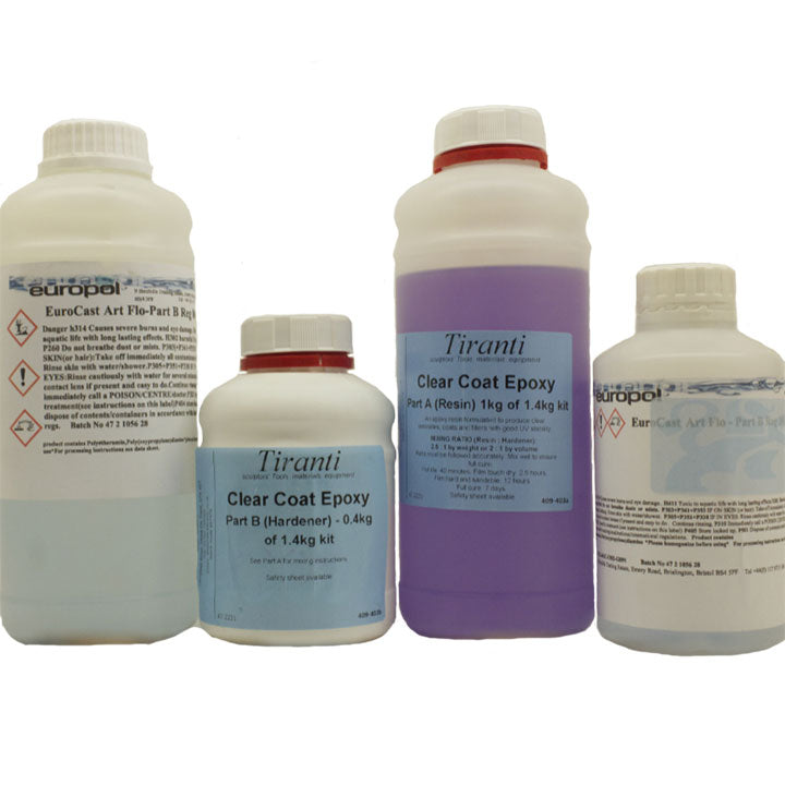 Tiranti Art-Flo Clear Epoxy Resin Kit