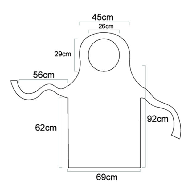Tiranti Disposable Plastic Aprons