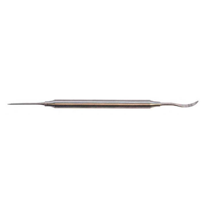 Tiranti No455 Needle and Curved Leaf Clay Tool