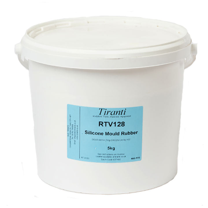 Tiranti RTV128 Silicone Mould Rubber and Standard Catalyst Kit