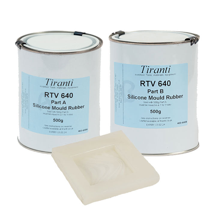 Tiranti RTV640 Addition Cure Silicone Rubber Kit