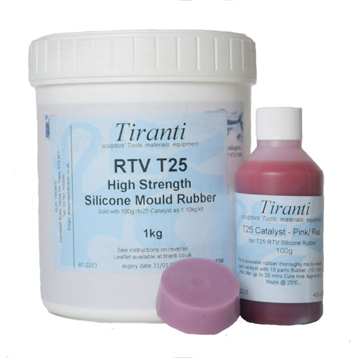 Tiranti T25 Silicone Rubber and Catalyst Kit