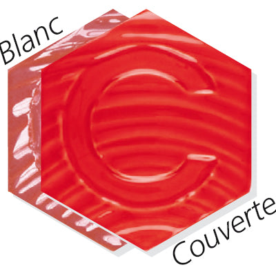 Ceradel Limoges Rouge De Feu Colour Stain